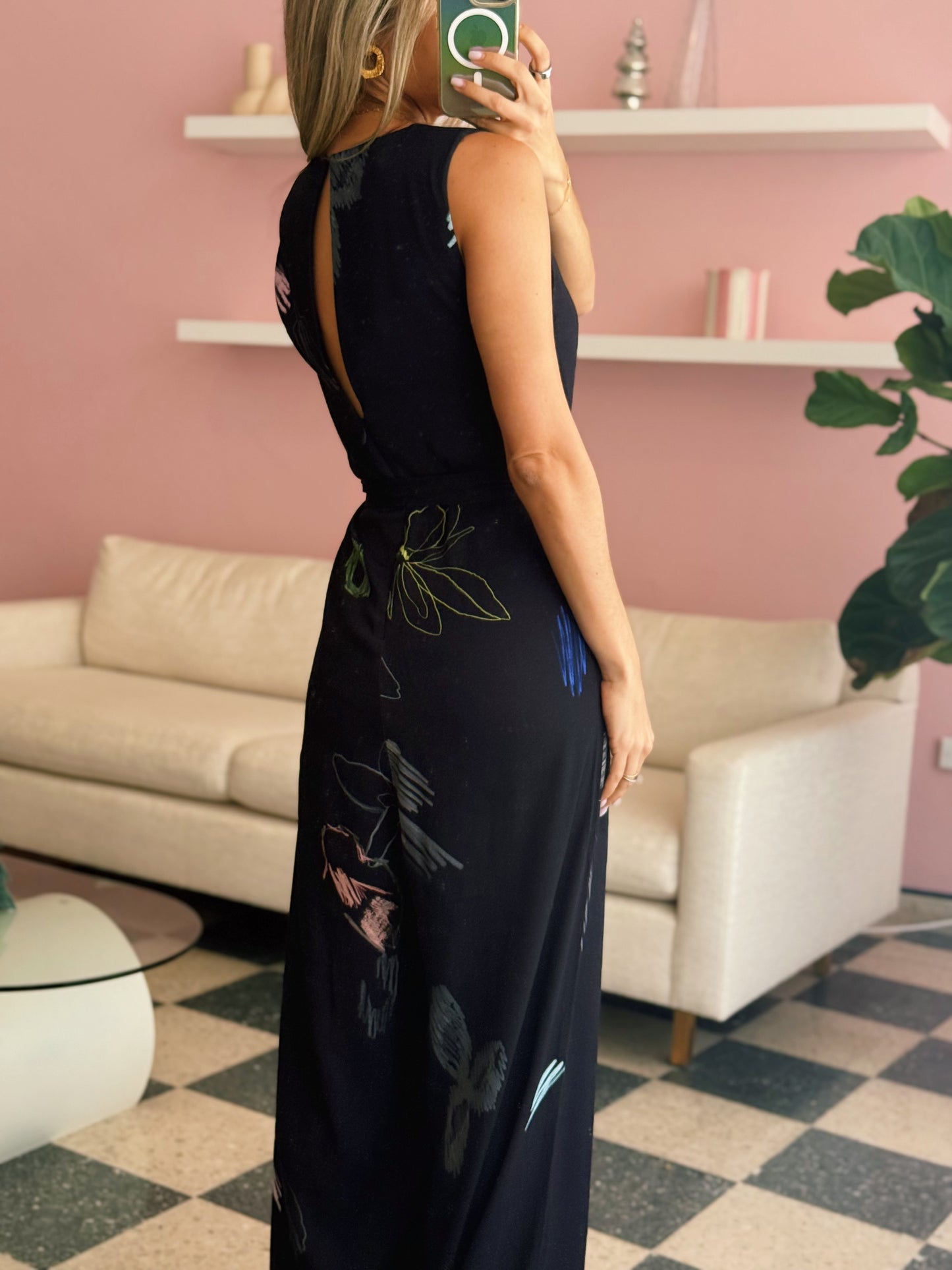 Jumpsuit Palazzo Floral - Desigual