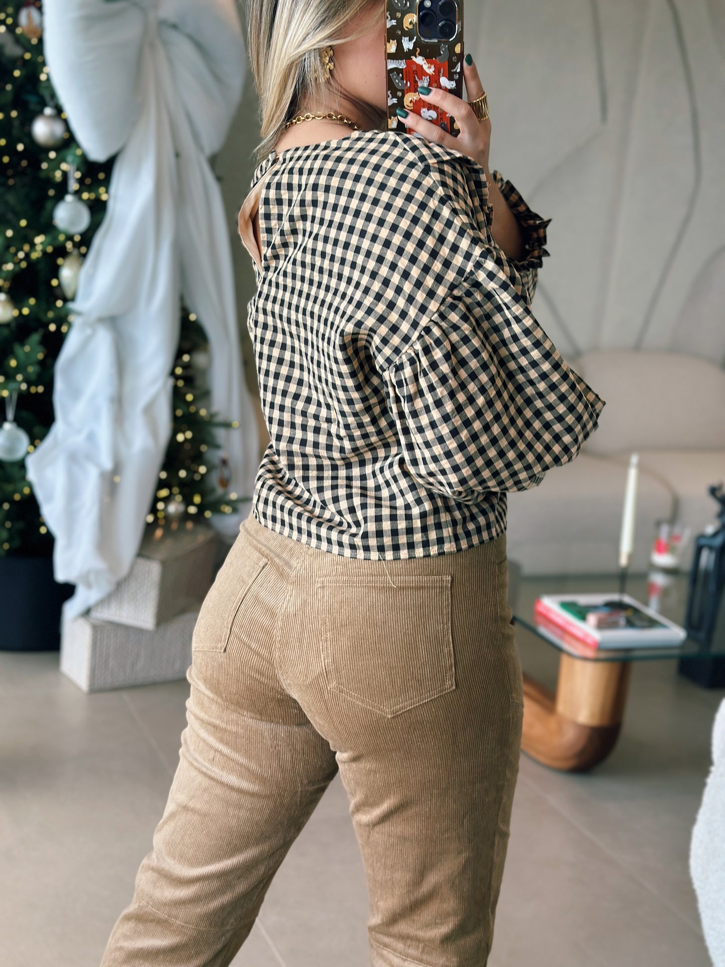 Corduroy Tan Pants