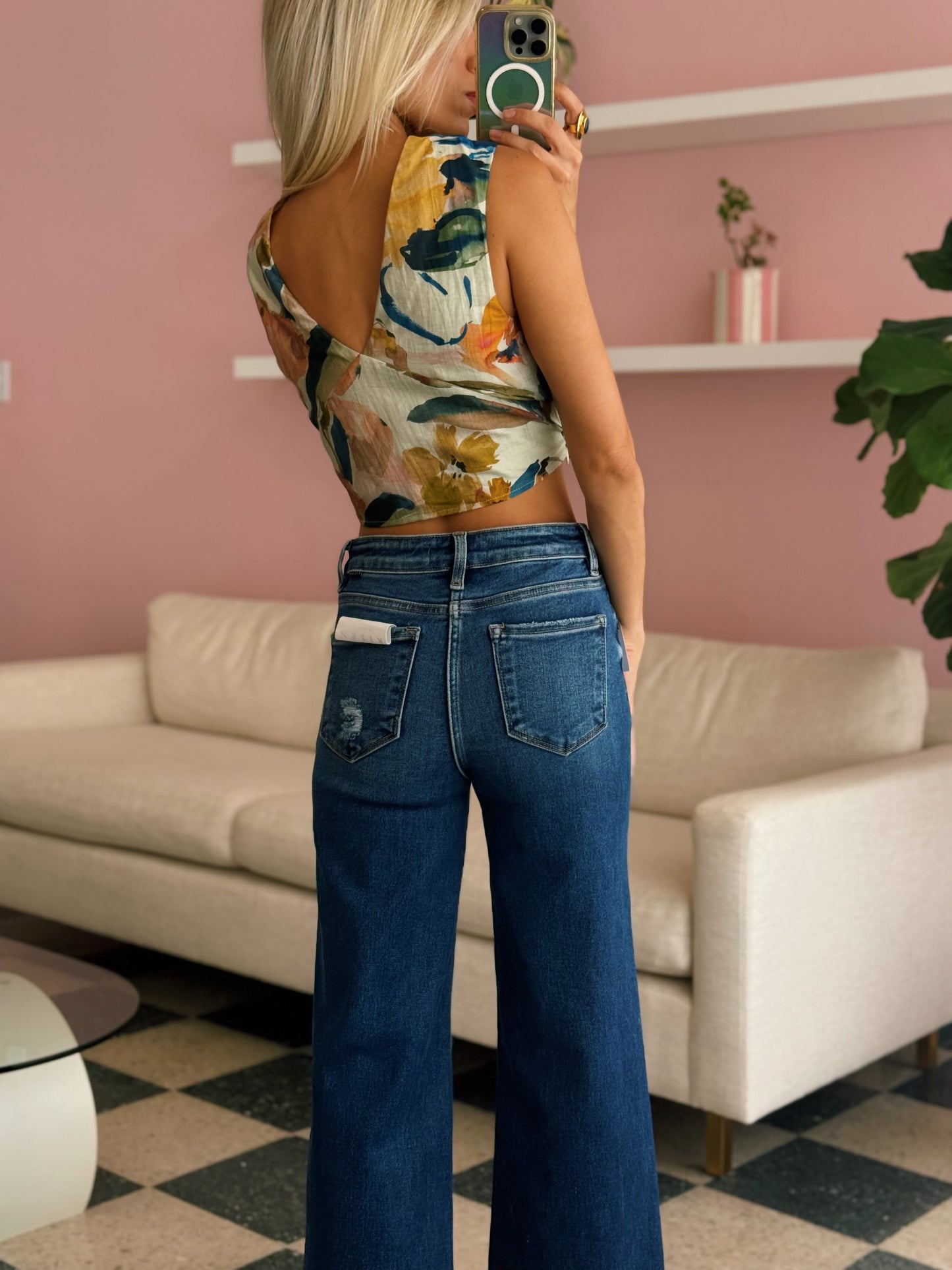 Mangrove Crop Top