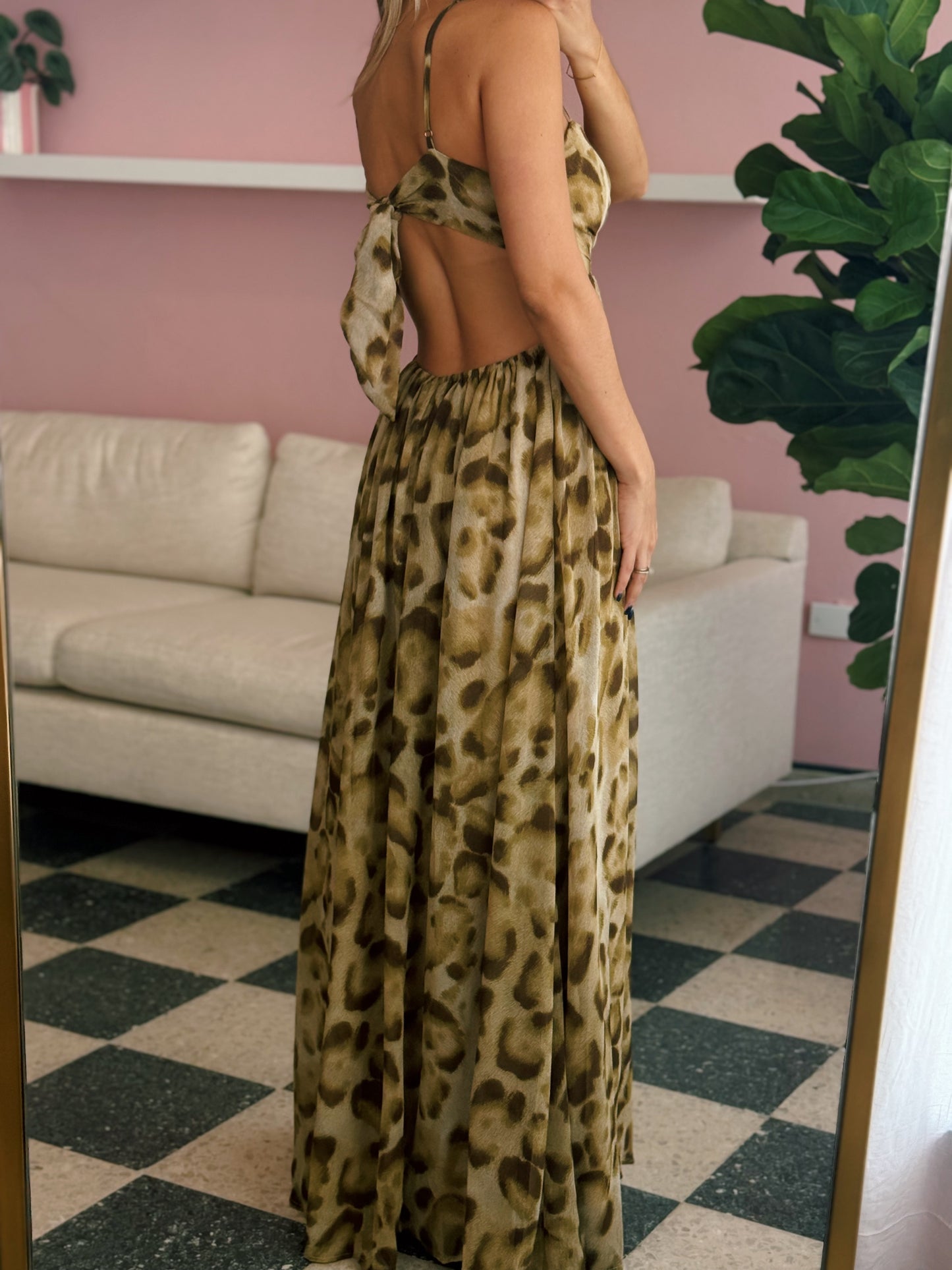 Olive Maxi Dress