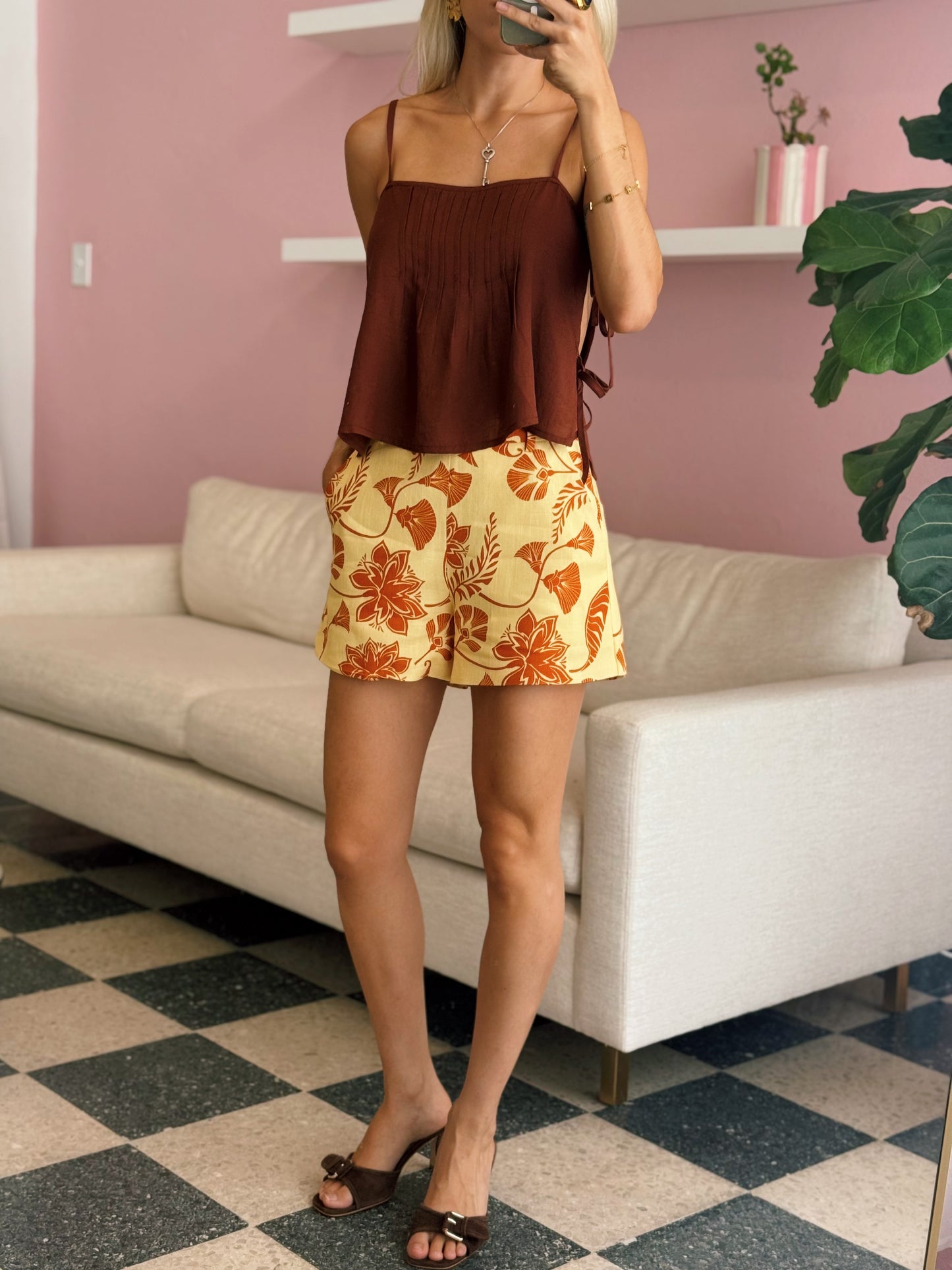 Reed Linen Shorts