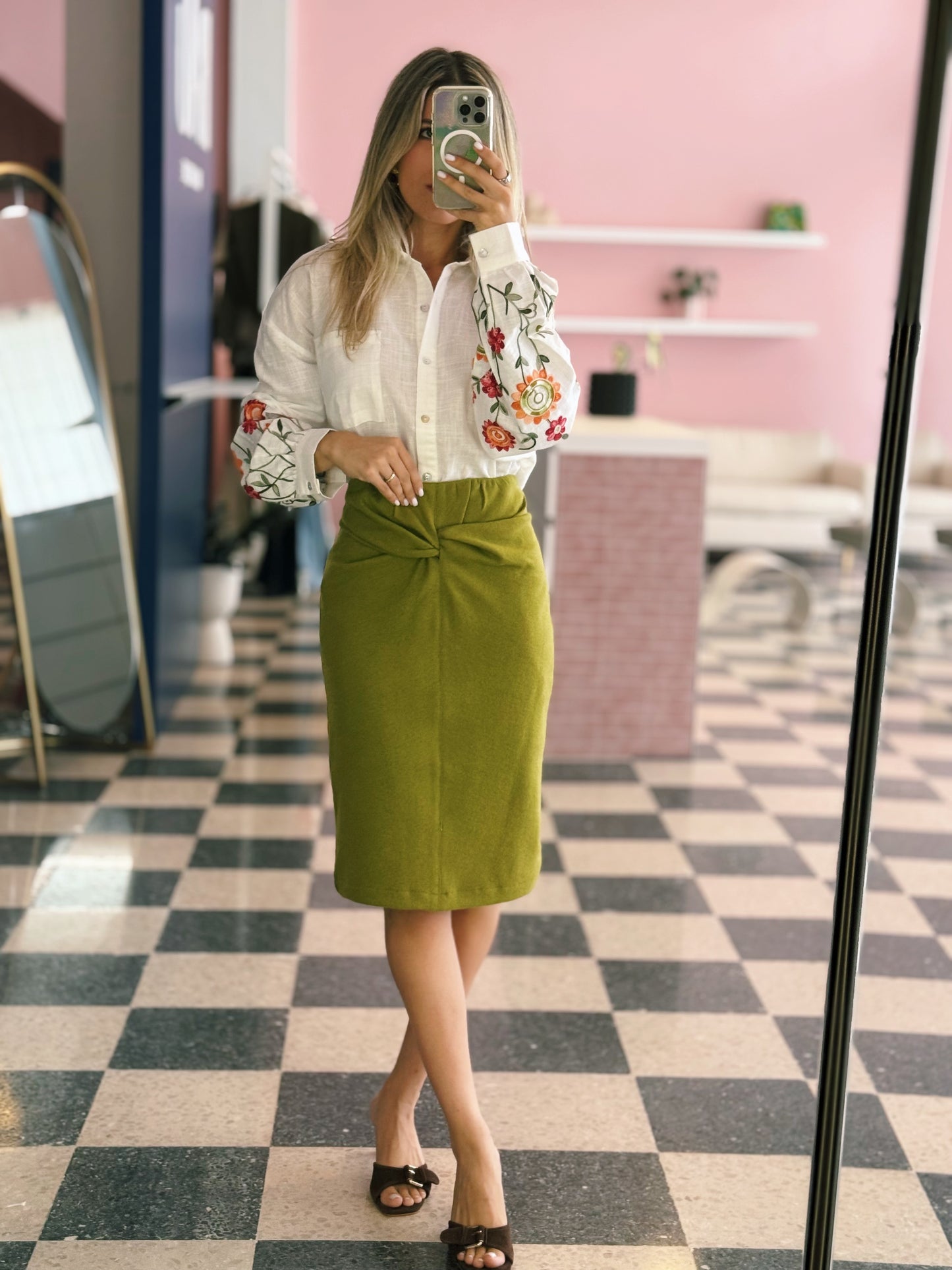 Aria Pencil Skirt