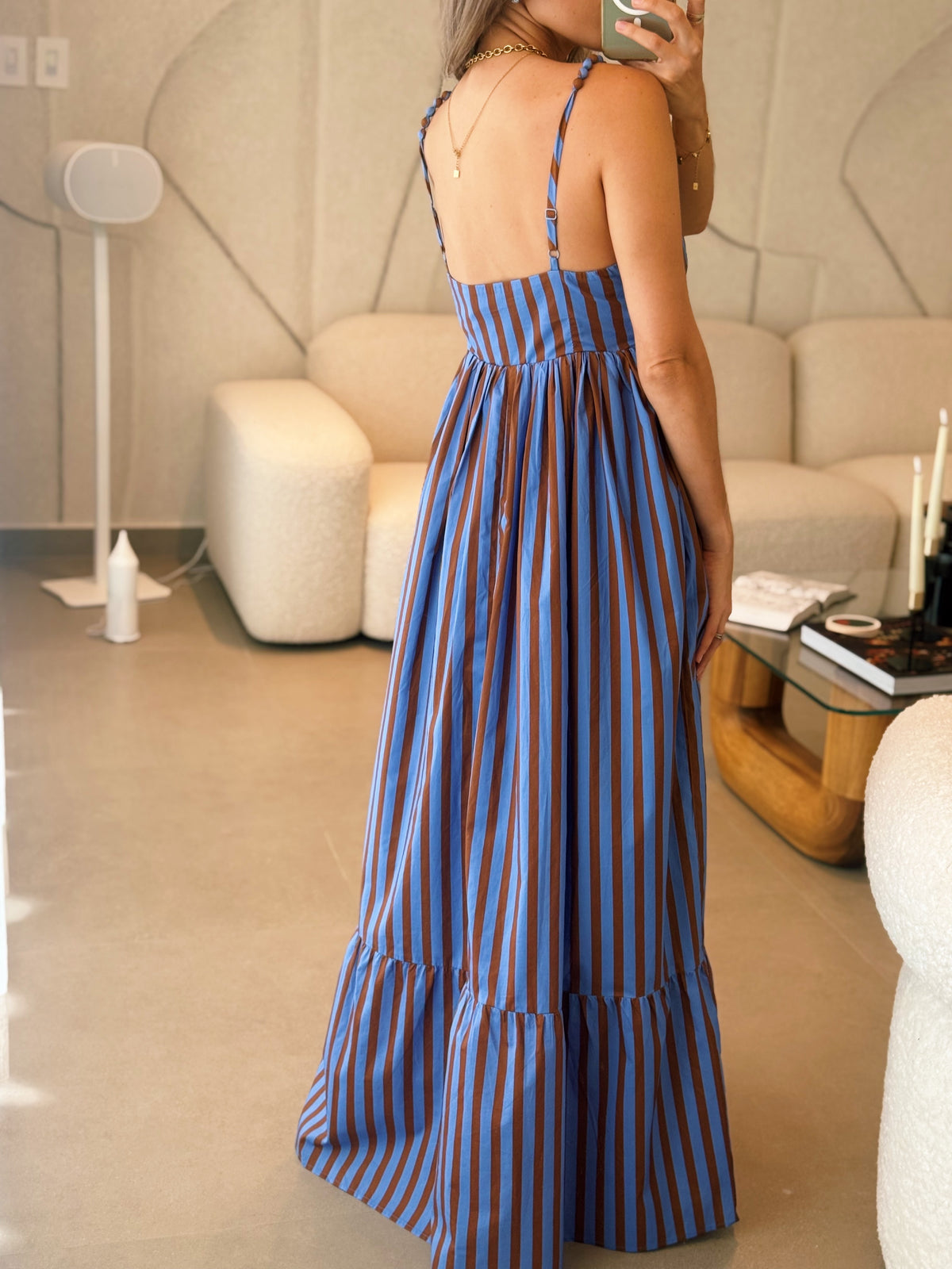 Big Stripe Maxi Dress