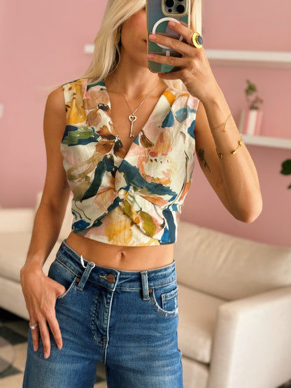 Mangrove Crop Top