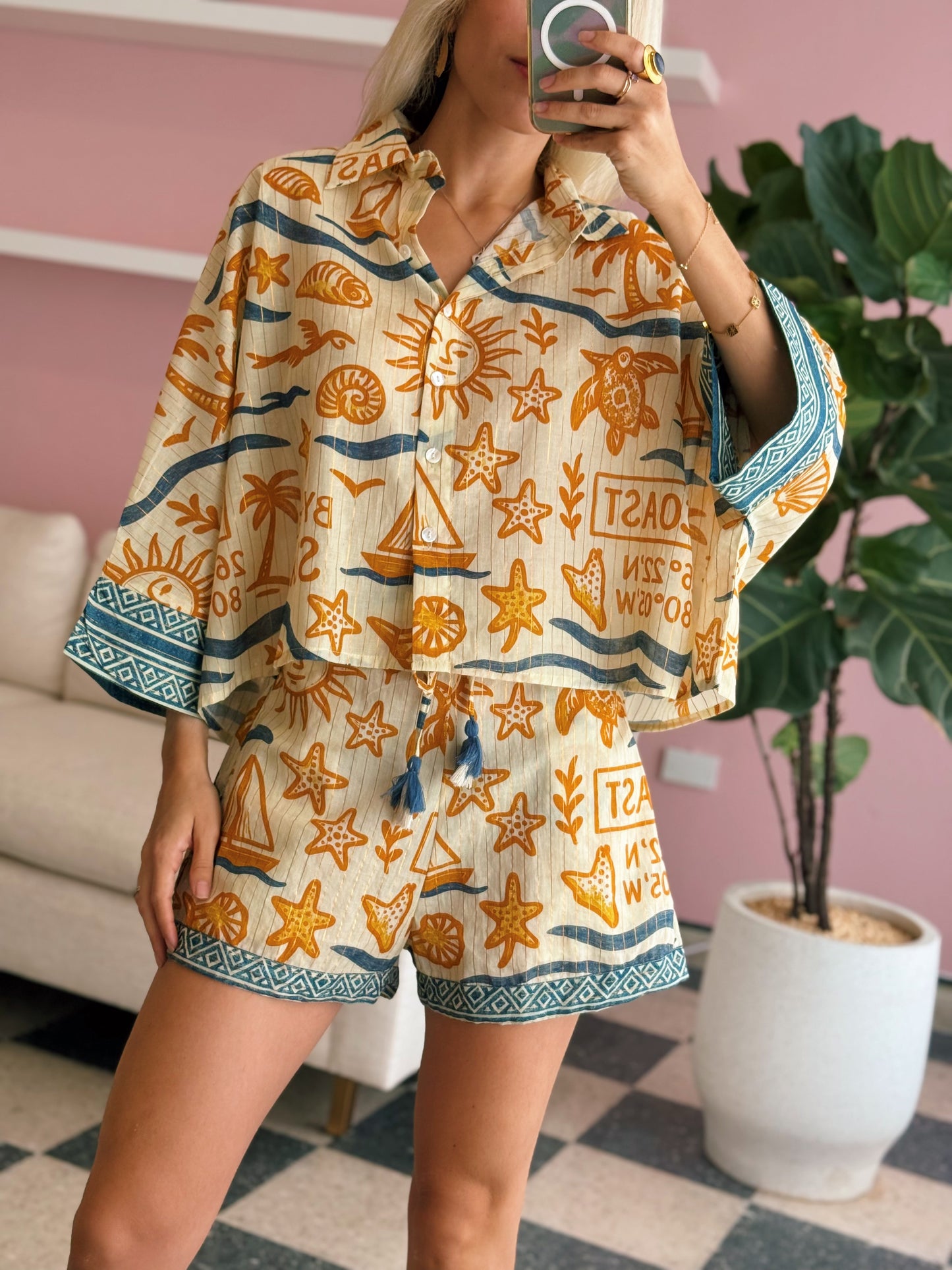 Zaya Short Set - Made in India