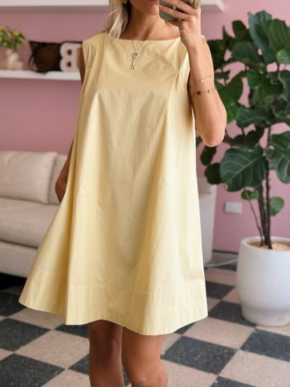 Lemon A-Line Dress