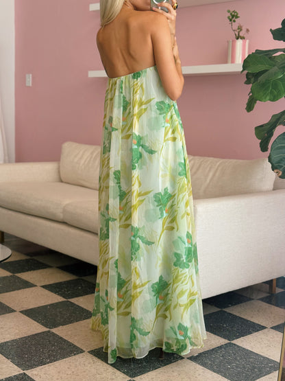 Aileen Strapless Maxi Dress