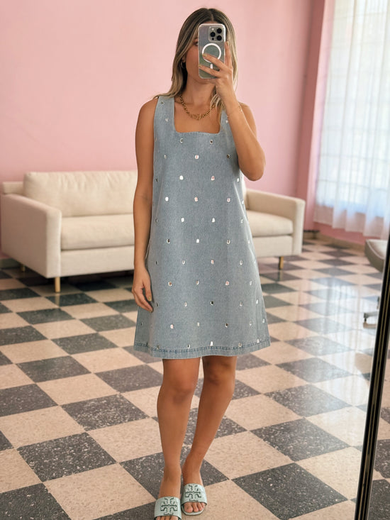 Denim Short Dress