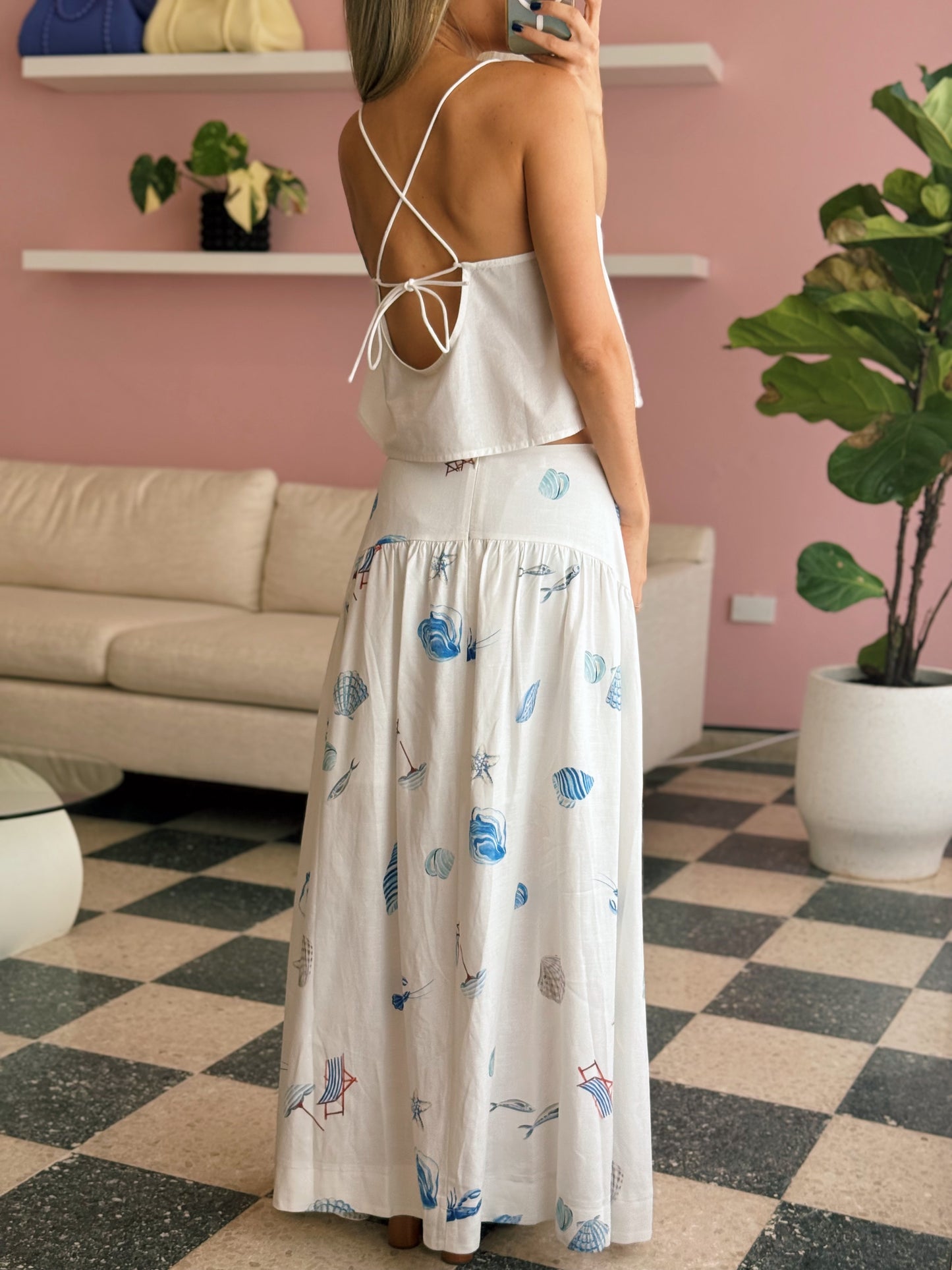 Delicate White Top - Made in India