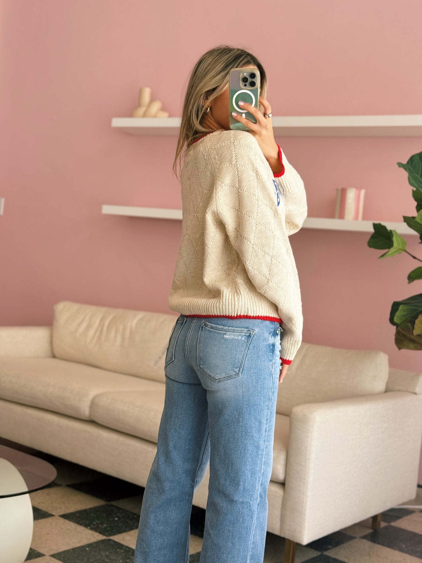 Kissing Fish Sweater