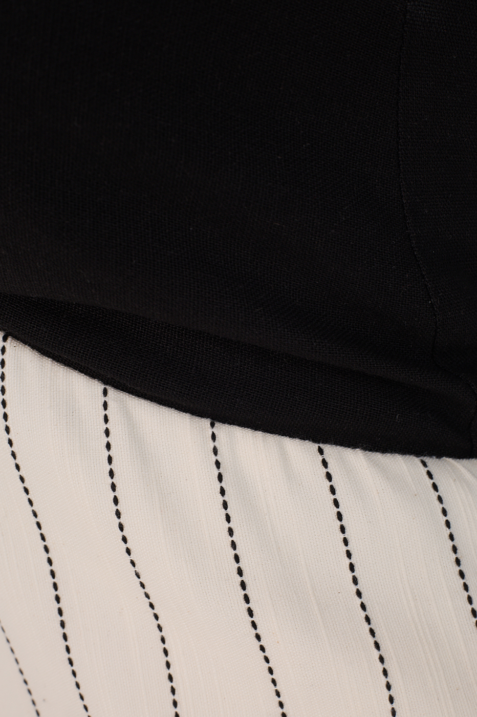 Stripes Side Slit Midi Dress - Dress To