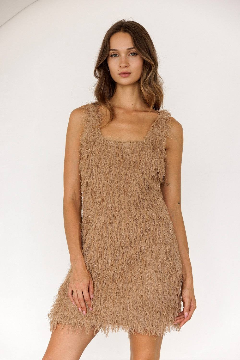 Fringe Mini Dress