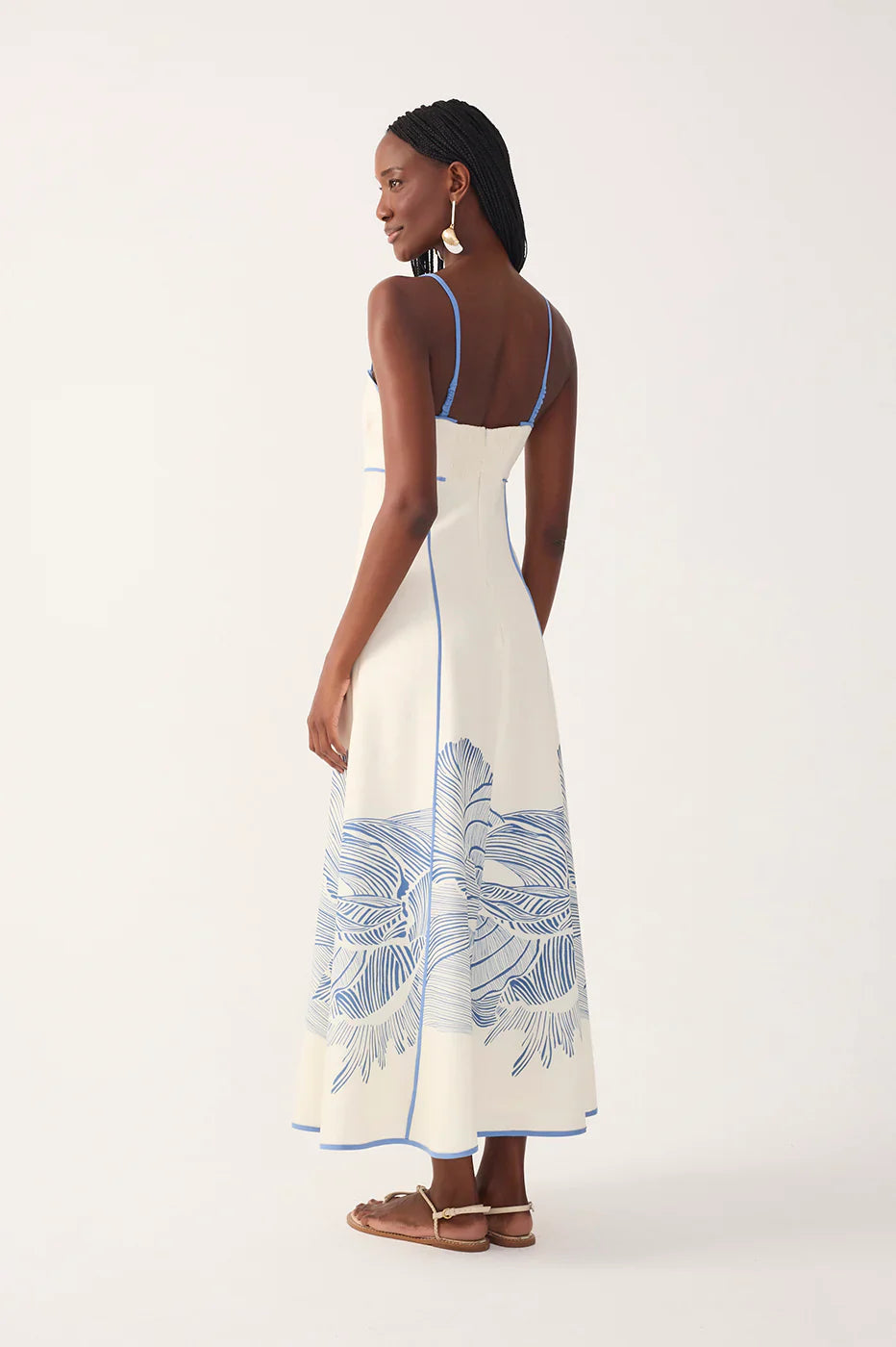 Mergulho Linen Maxi Dress - Dress To