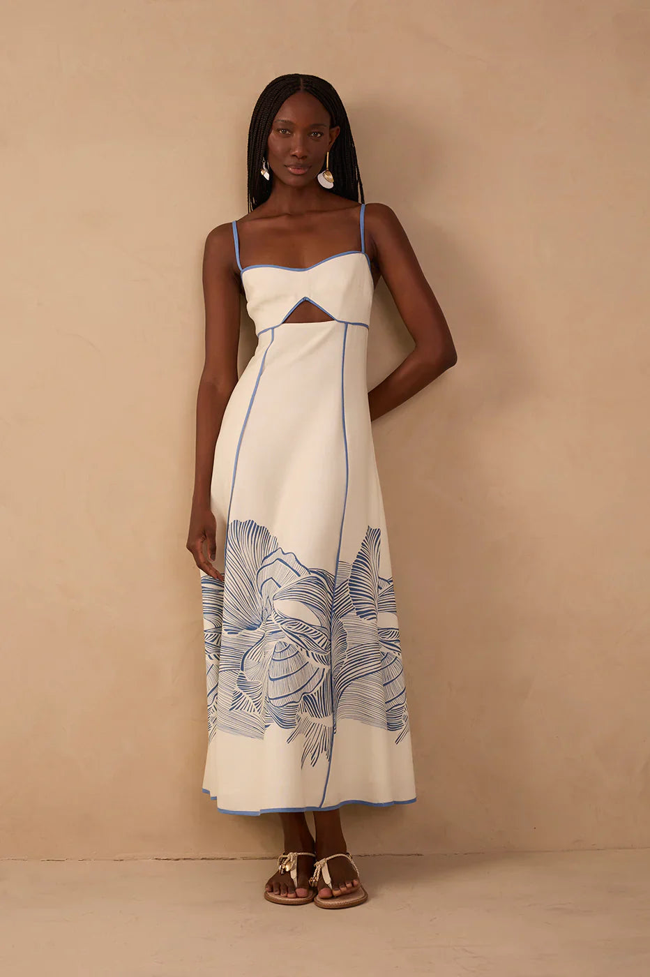 Mergulho Linen Maxi Dress - Dress To