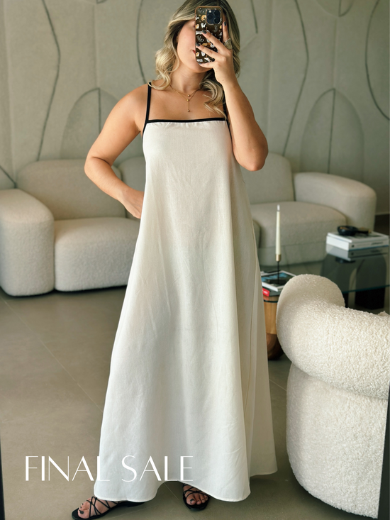 Linen Midi Dress