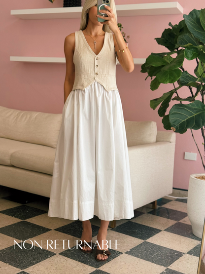 Claira White Dress