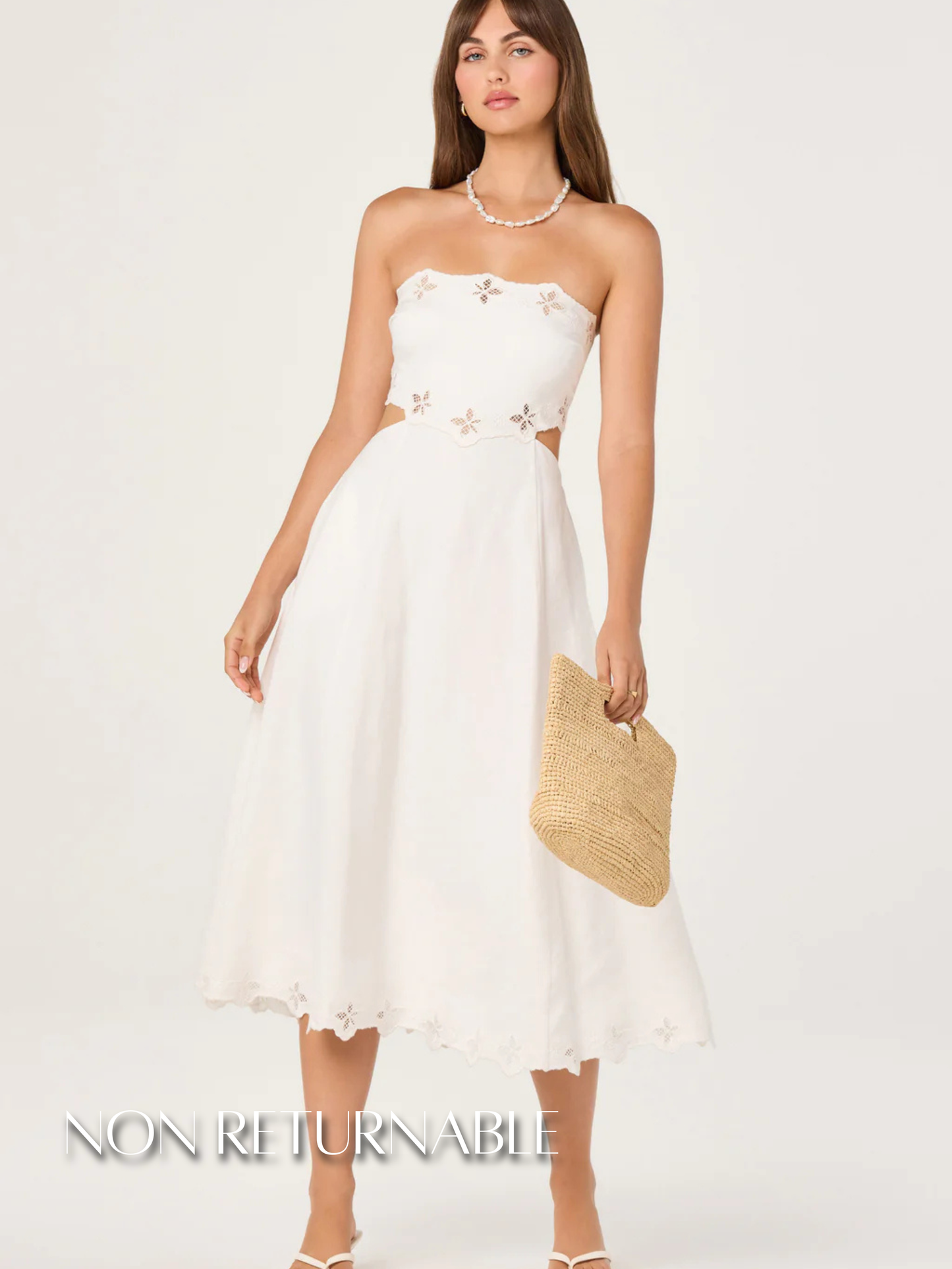 Shavonda Open Back Midi Dress