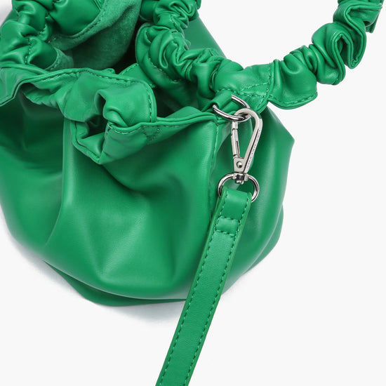 Green Randall Scrunchie Crossbody Bag